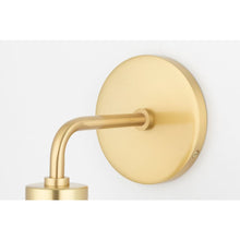 Load image into Gallery viewer, Mitzi H107301-AGB 1 Light Bath Bracket Aged Brass - Vanity