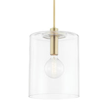 Load image into Gallery viewer, Mitzi H108701L-AGB 1 Light Large Pendant Aged Brass - 