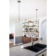 Load image into Gallery viewer, Local Lighting Mitzi H175701L-Pn/Wh 1 Light Large Pendant, PN/WH Pendant