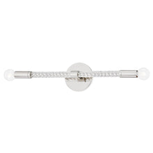Load image into Gallery viewer, Mitzi H256102-PN 2 Light Wall Sconce Polished Nickel - Wall 