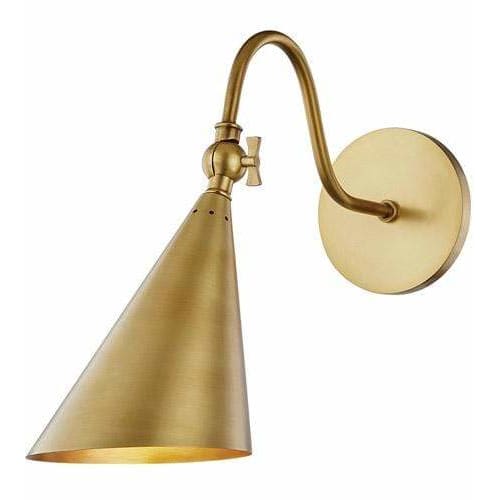 Local Lighting Mitzi H285101-Agb 1 Light Wall Sconce, AGB WALL SCONCE