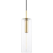 Load image into Gallery viewer, Local Lighting Mitzi H415701B-Agb 1 Light Pendant, AGB PENDANT