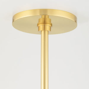 Mitzi H485701S-AGB 1 Light Small Pendant Aged Brass - 