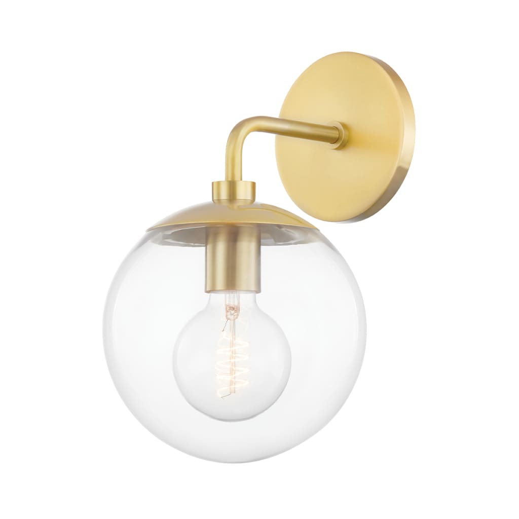 Mitzi H503101-AGB 1 Light Wall Sconce Aged Brass - Wall 