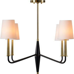 Local Lighting  Notre Dame Design LPC4384 HARGROVER Ceiling Fixture, Antique Brushed Brass Plated Finish
