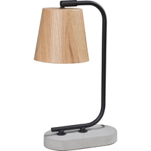 Load image into Gallery viewer, Notre Dame Design LPT1058 Champion Table Lamp Textured Black
