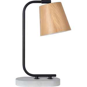 Notre Dame Design LPT1058 Champion Table Lamp Textured Black