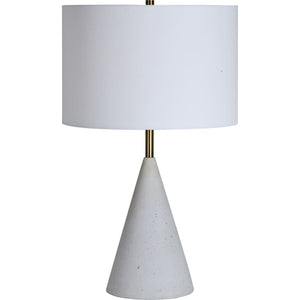 Notre Dame Design LPT1127 CIME Table Lamp Antique Brushed - 