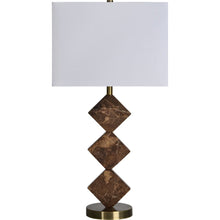Load image into Gallery viewer, Notre Dame Design LPT1128 CANA Table Lamp Satin Brass Plated