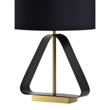 Load image into Gallery viewer, Notre Dame Design LPT1129 PRIZE Table Lamp Black Brass 