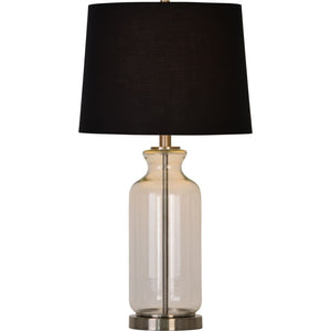 Notre Dame Design LPT1131-SET SOLAN Table Lamp SATIN NICKEL 