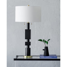 Load image into Gallery viewer, Notre Dame Design LPT1133 WILL Table Lamp Black Powder 