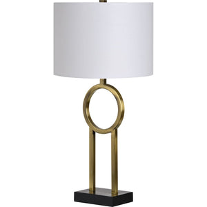 Notre Dame Design LPT1139-SET LINGTON Table Lamp ANTIQUE 
