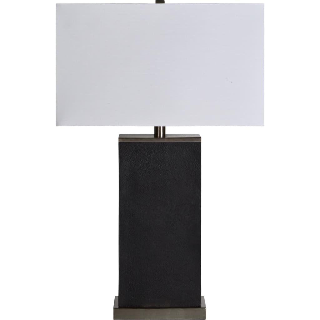 Notre Dame Design LPT1141 DULLY Table Lamp Textured Black 