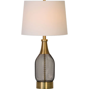 Notre Dame Design LPT1164-SET FANTA Table Lamp ANTIQUE-BRASS