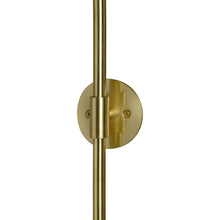 Load image into Gallery viewer, Notre Dame Design WS054 DANIK Wall Sconce Satin Brass Plated