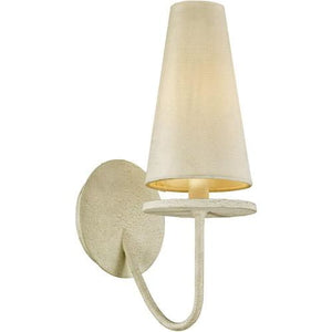 Local Lighting Troy Lighting B6281-Marcel 1Lt Wall Sconce, GESSO WHITE Wall Sconce