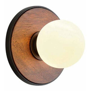 Local Lighting Troy Lighting B7641-Cadet 1Lt Wall Sconce, BLACK AND NATURAL ACACIA Wall Sconce
